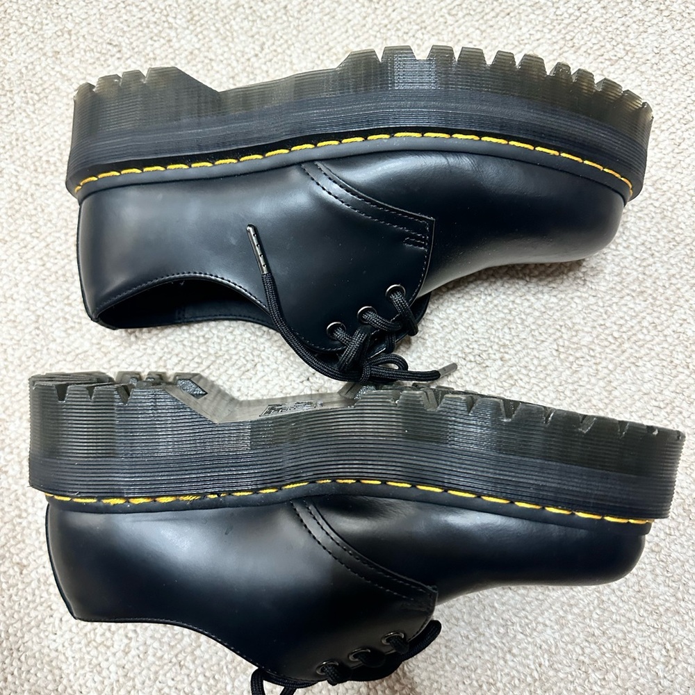 Dr. Martens 1461 Women’s smooth leather Oxford shoes Black US Ladies 9 - Picture 4 of 9